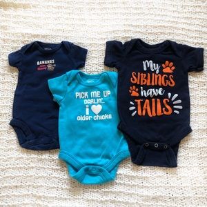 Baby boy onesie bundle